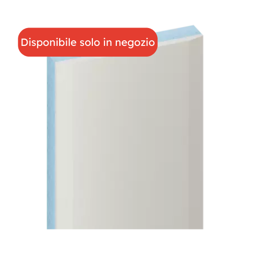 Lastra Cartongesso accoppiata 13+30 mm. isolante termico Gyproc XP
